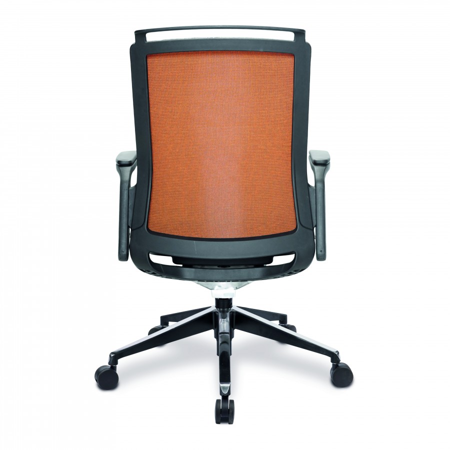 Libra High Back Fabric Manager Chair